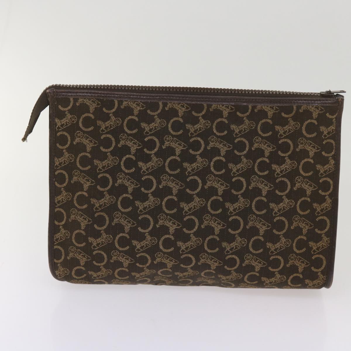 Luxury CELINE Macadam Canvas Clutch Bag 3Set Brown Beige black 11618