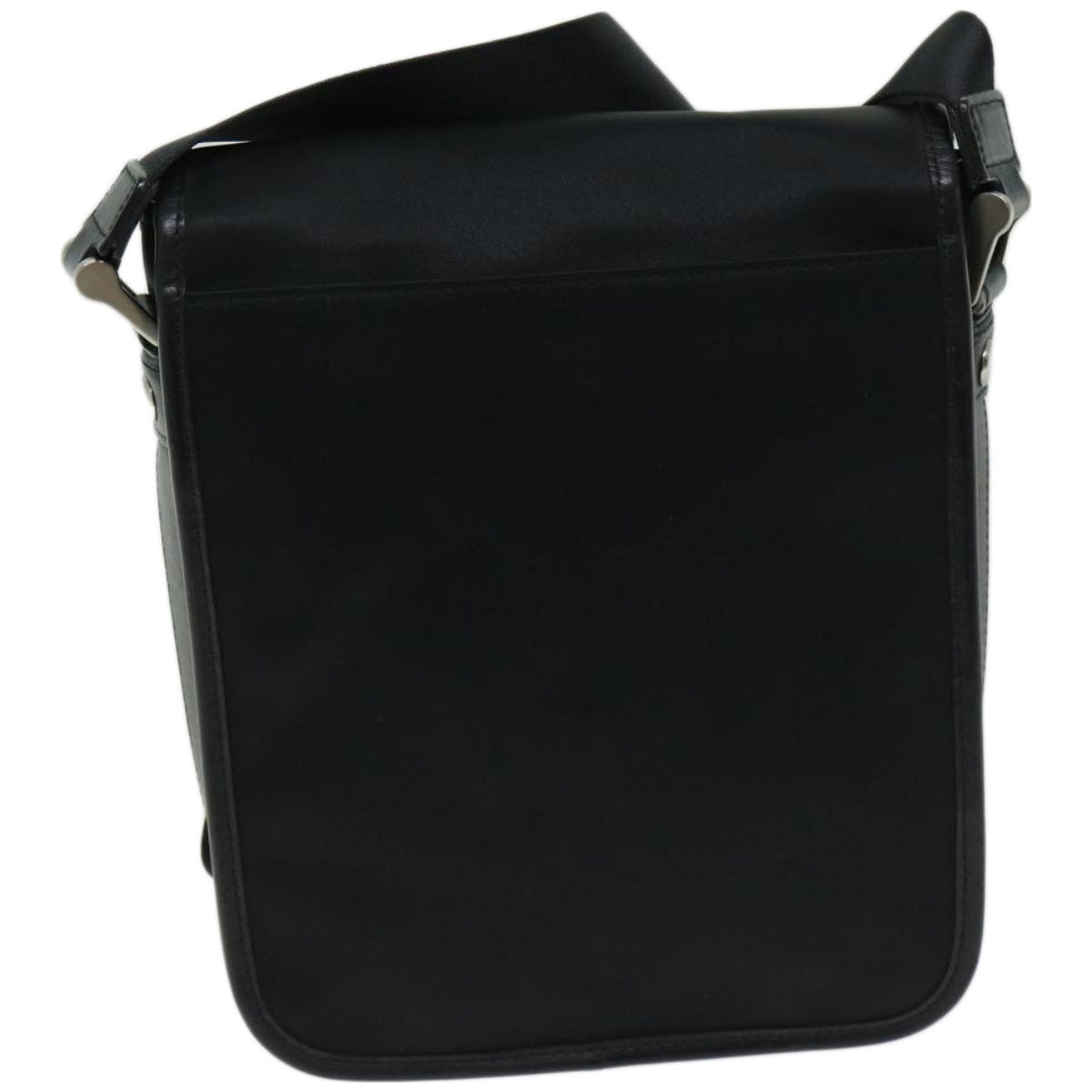 Luxury Burberry Shoulder Bag Nylon Black Auth bs12201