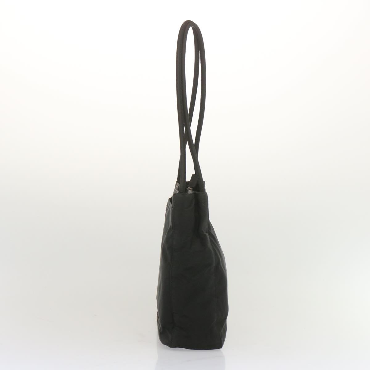 PRADA Shoulder Bag Nylon Black Auth bs12830