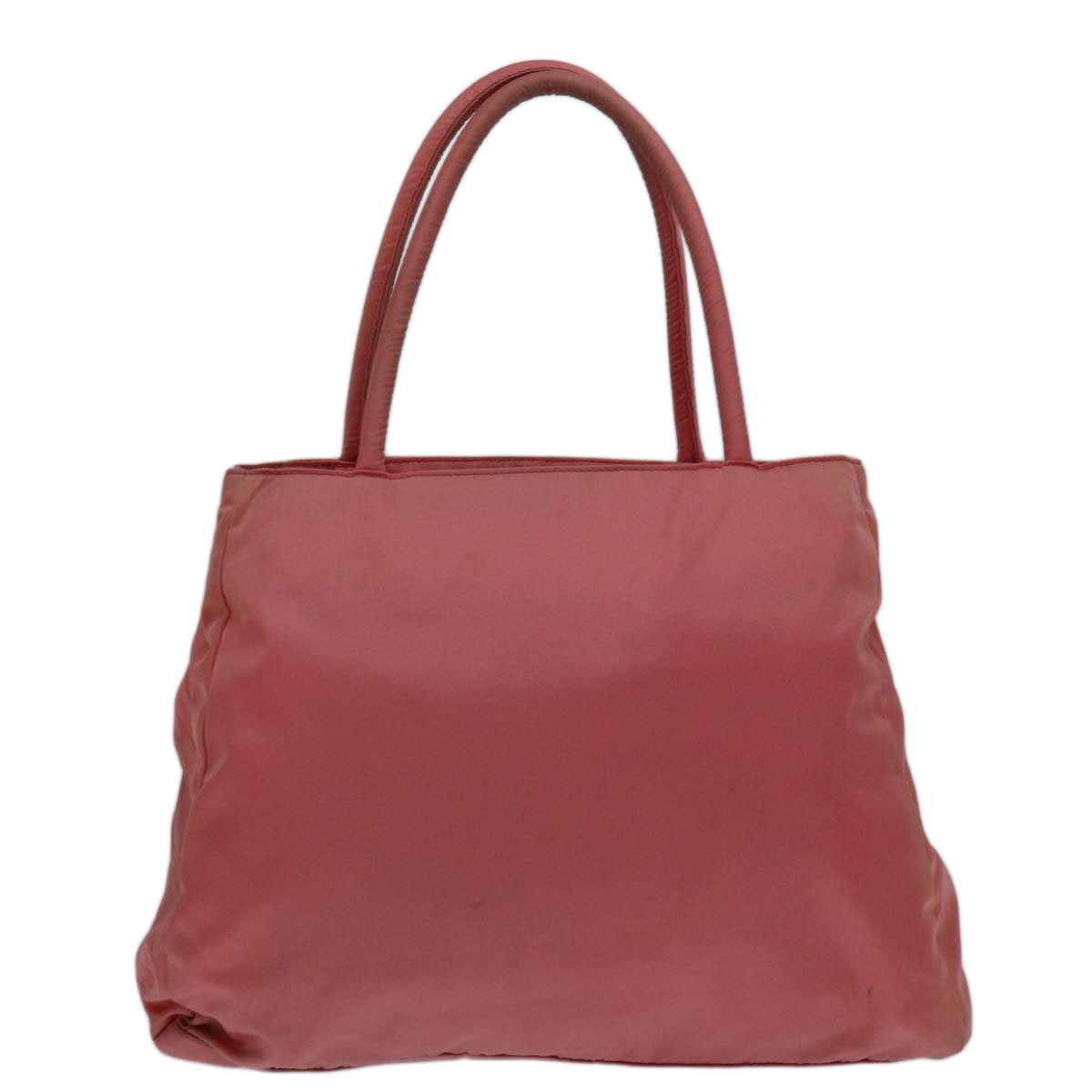 PRADA Hand Bag Nylon Pink Auth bs13247