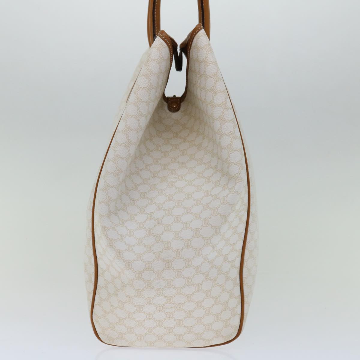 Luxury CELINE Macadam Canvas Tote Bag PVC Whe  13537