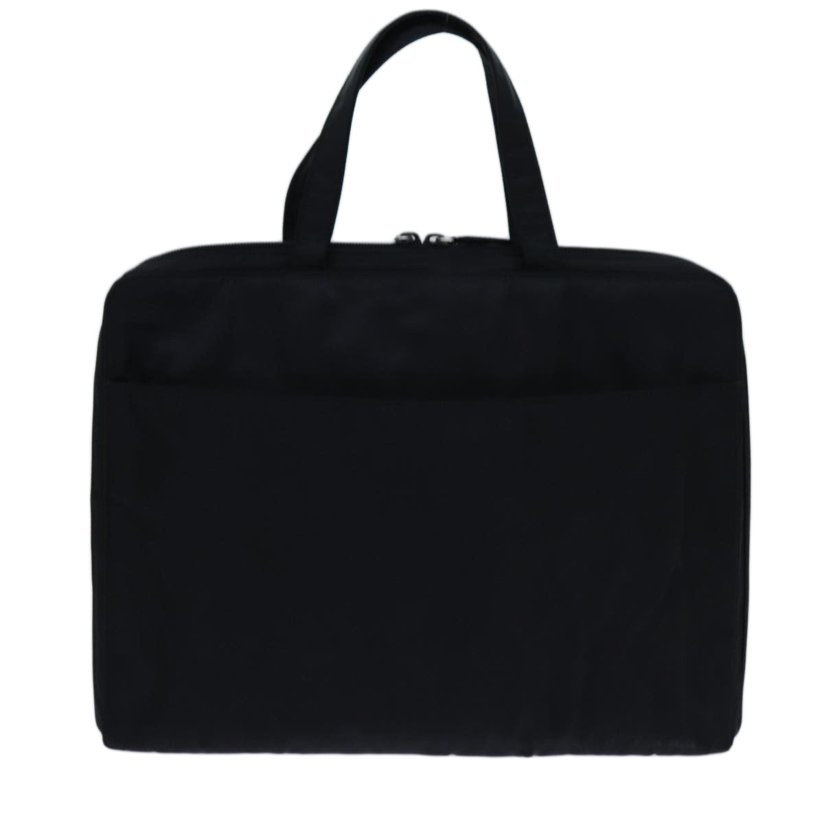 PRADA Hand Bag Nylon Black Auth bs13647