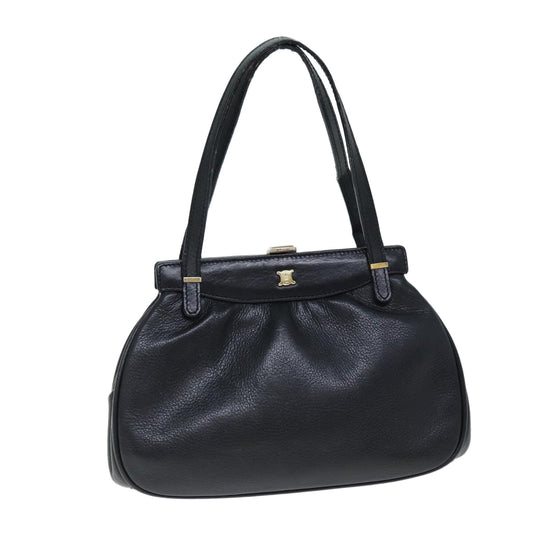 Luxury CELINE Hand Bag Leather Black  14458
