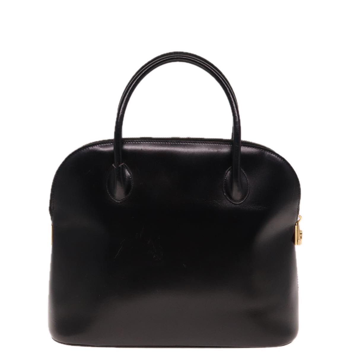 Luxury CELINE Hand Bag Leather 2way Black  15050