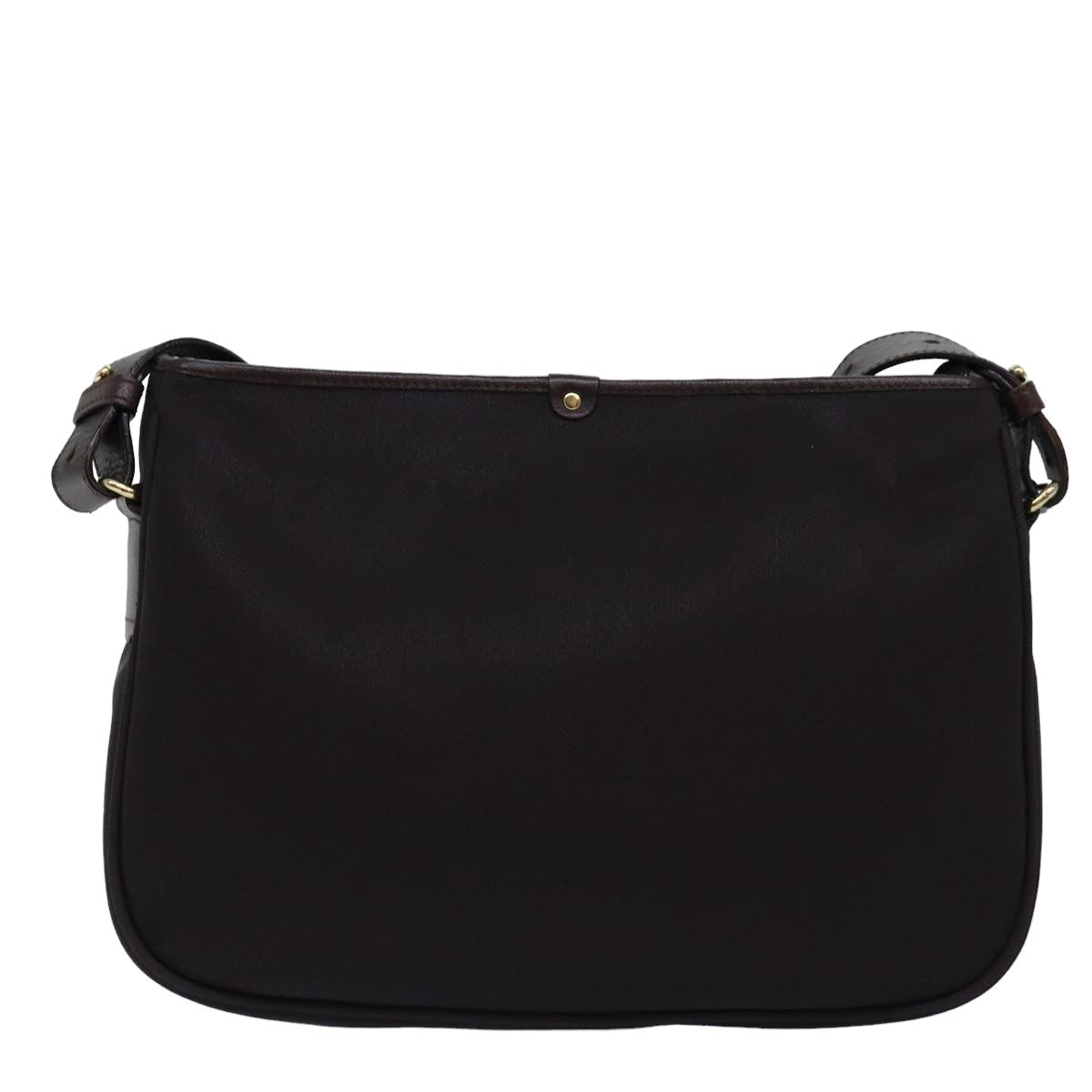 Luxury BurberrySs Shoulder Bag PVC Leather Brown Auth bs15062