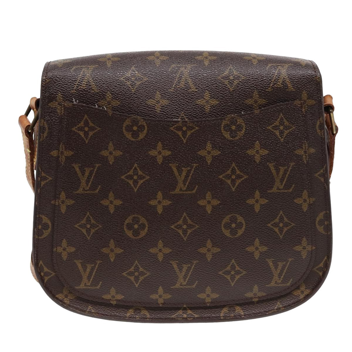 LOUIS VUITTON Monogram Saint Cloud GM Shoulder Bag M51242 LV Auth bs15992