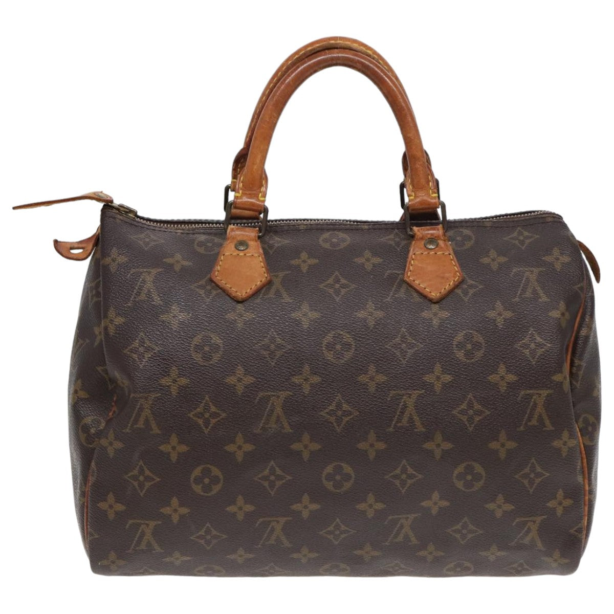 LOUIS VUITTON Monogram Hand Bag M41526 LV Auth bs16304
