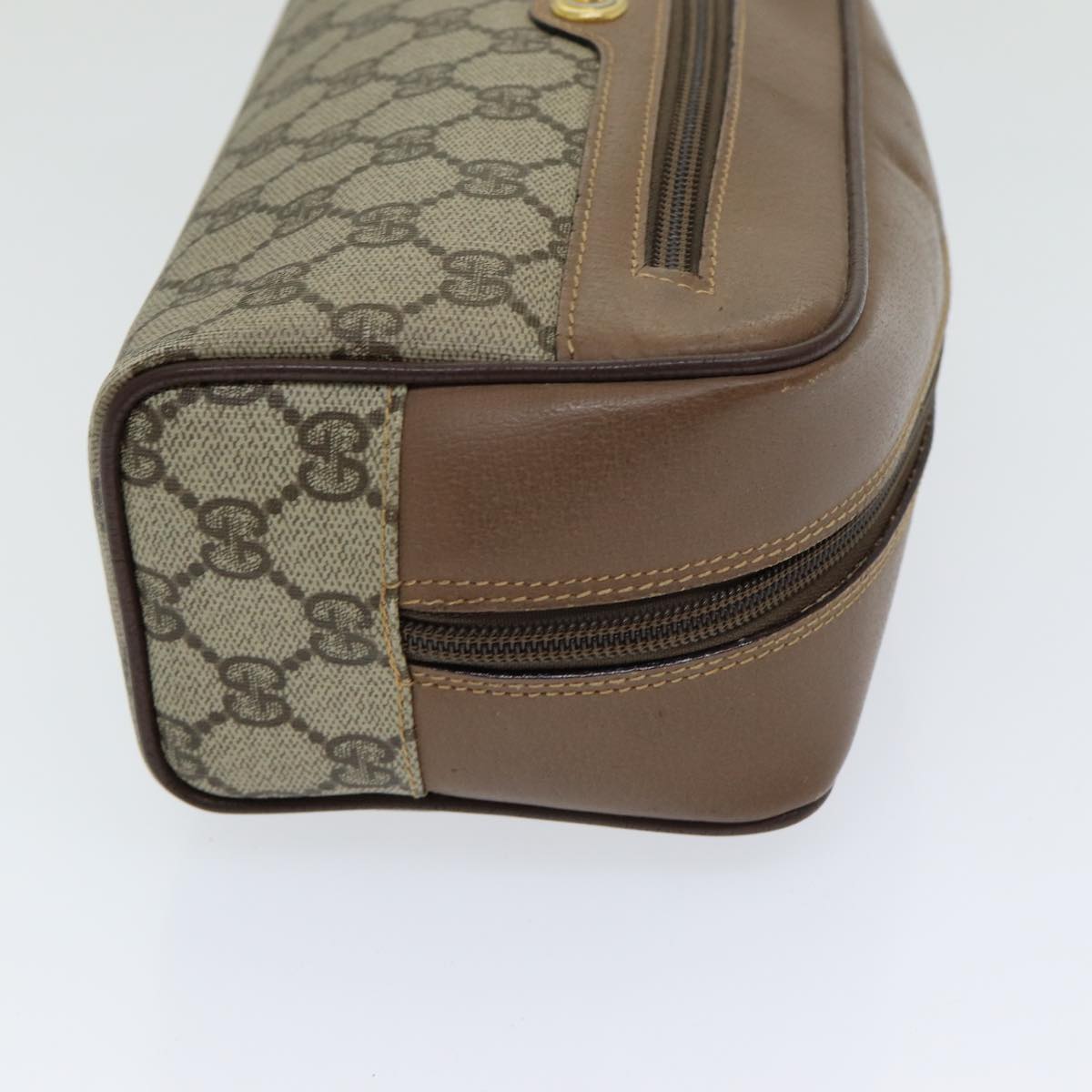 Gucci Leather Canvas Clutch
