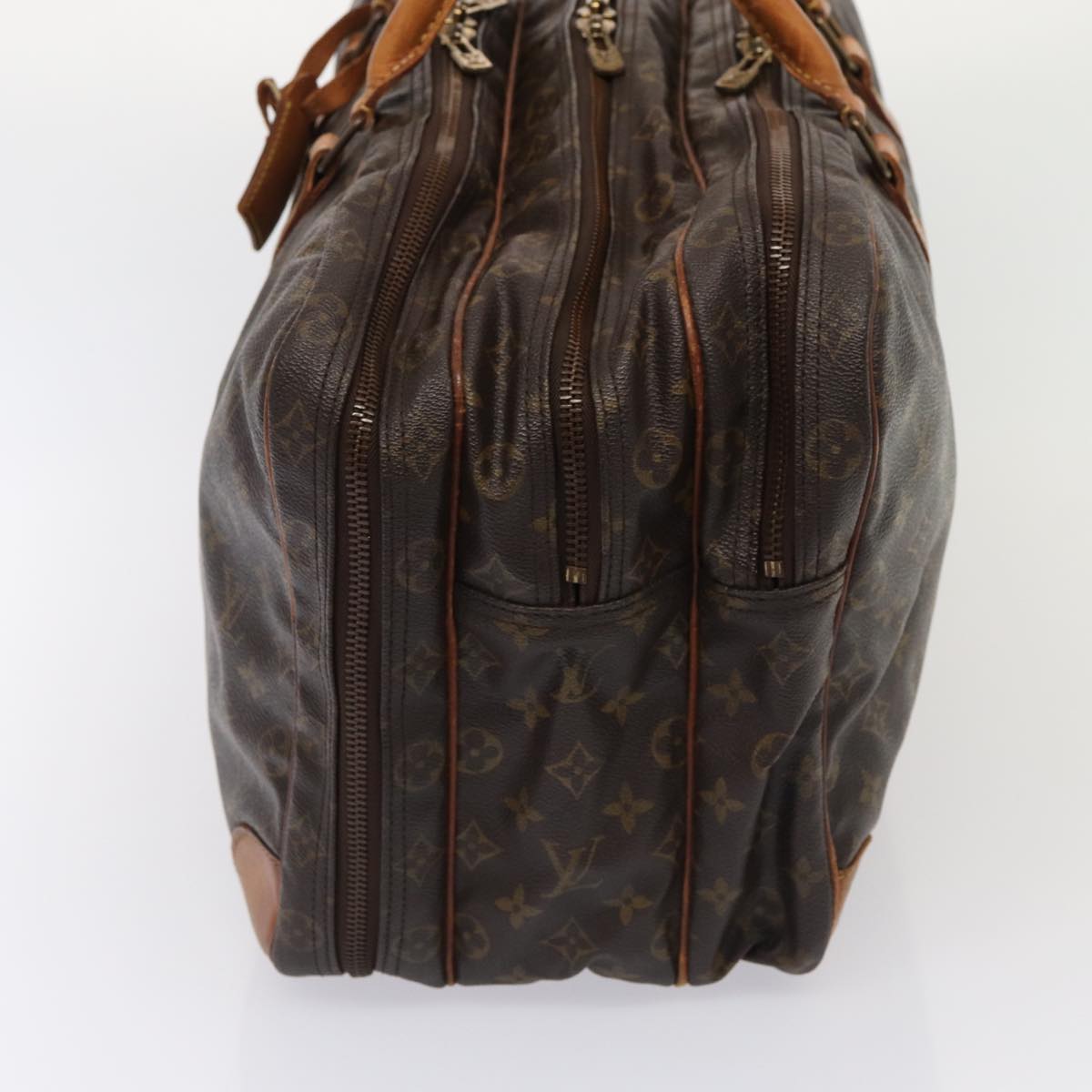 LOUIS VUITTON Monogram Sac Trois Posh 50 Boston Bag M41376 LV Auth bs16808