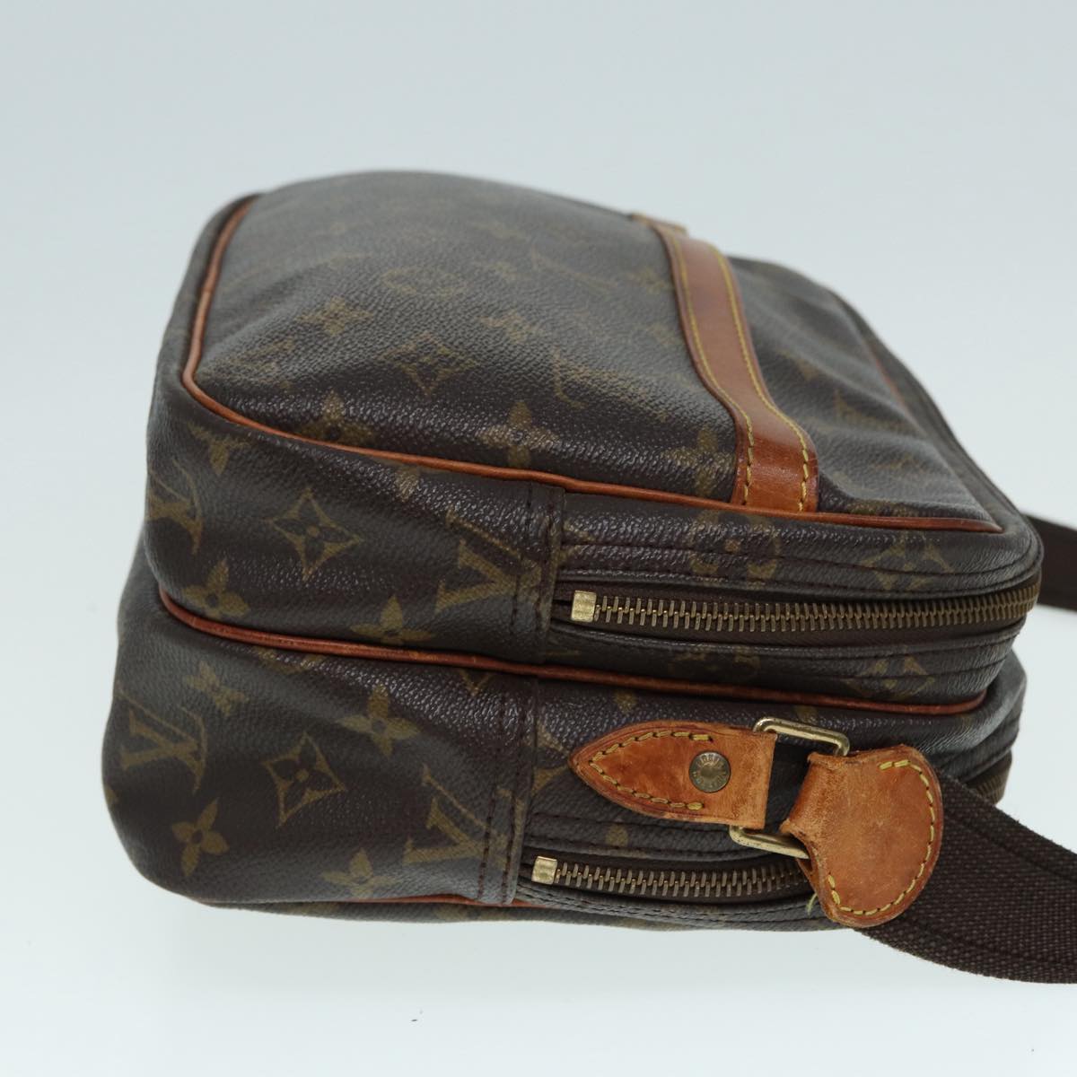 LOUIS VUITTON Monogram Reporter PM Shoulder Bag M45254 LV Auth bs17523