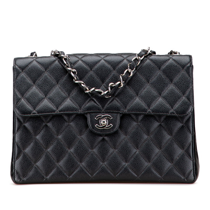 Chanel Coco Mark Matelasse Caviar Shoulder Bag
