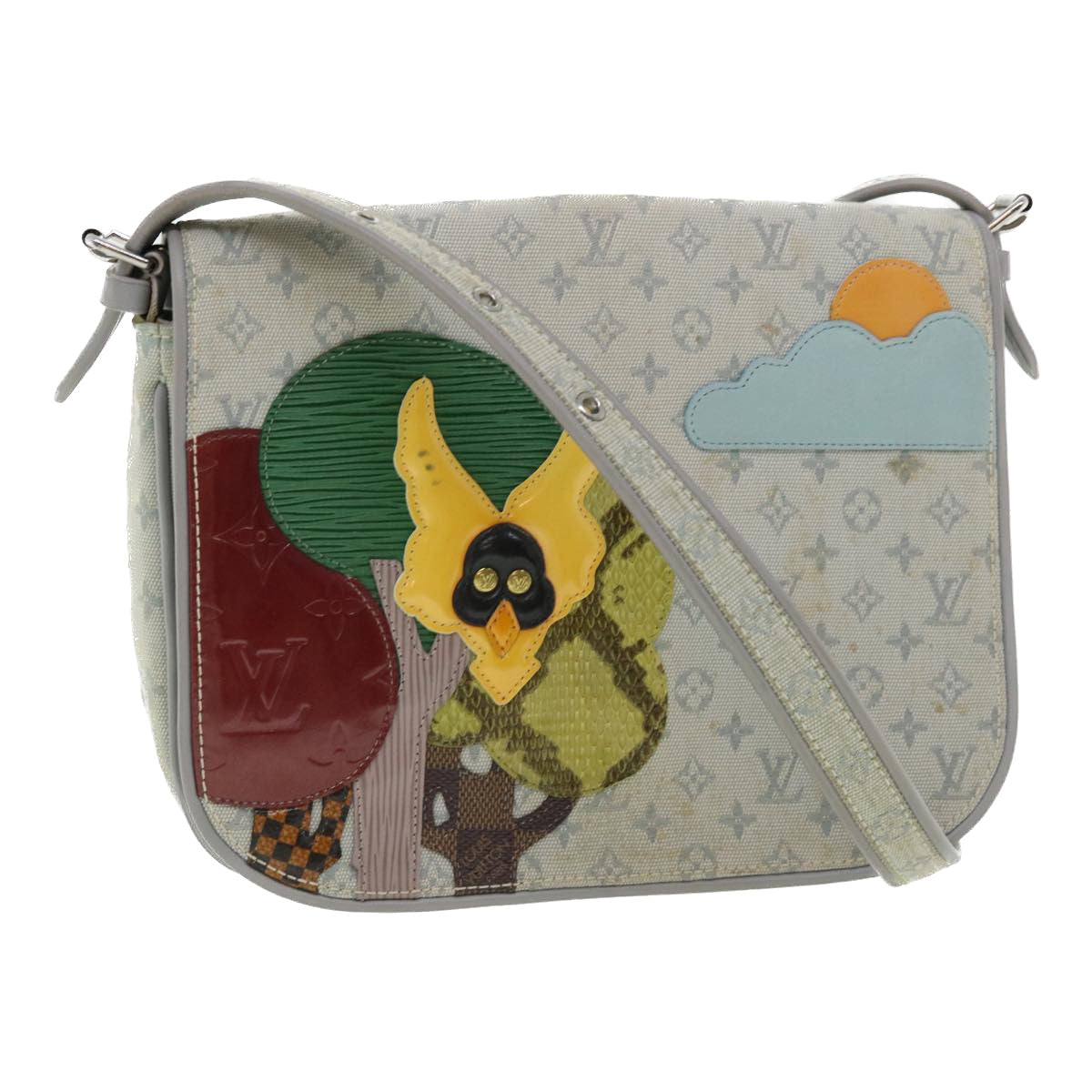LOUIS VUITTON Monogram Mini Musette Comte De Fe Shoulder Bag M92279 Auth bs3773