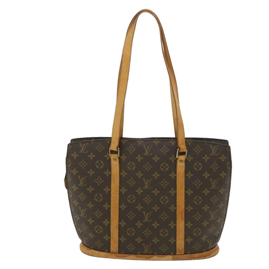 LOUIS VUITTON Monogram Babylone Tote Bag LV Auth bs4066