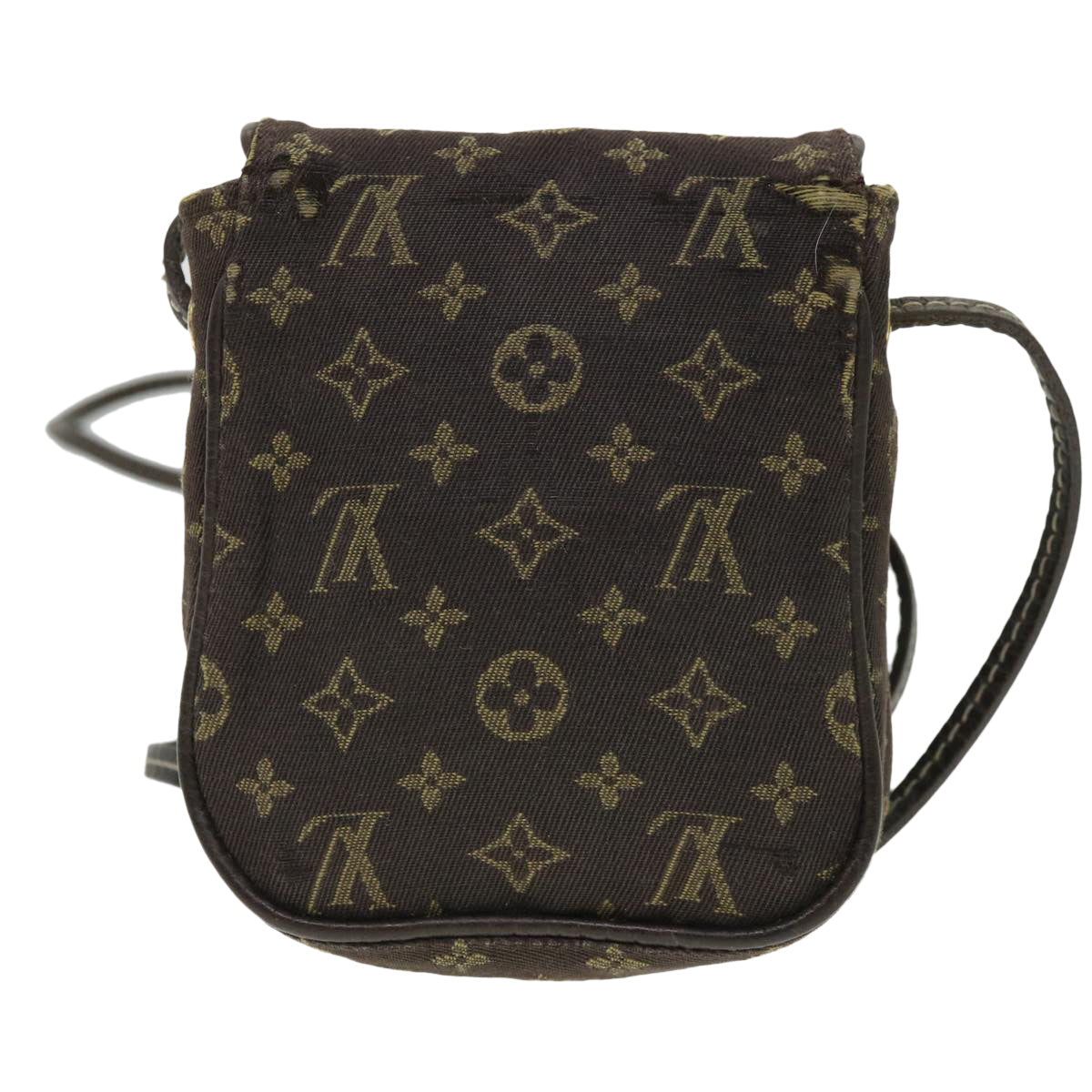 LOUIS VUITTON Monogram Mini Pochette Cancun Pouch Brown LV Auth bs4436 Clutch