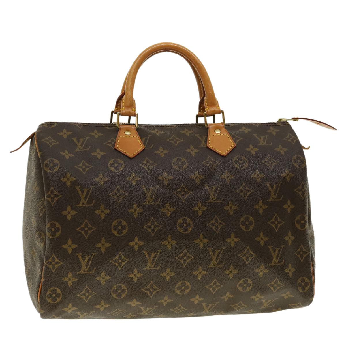 LOUIS VUITTON Monogram 35 Hand Bag M41524 LV bs4849