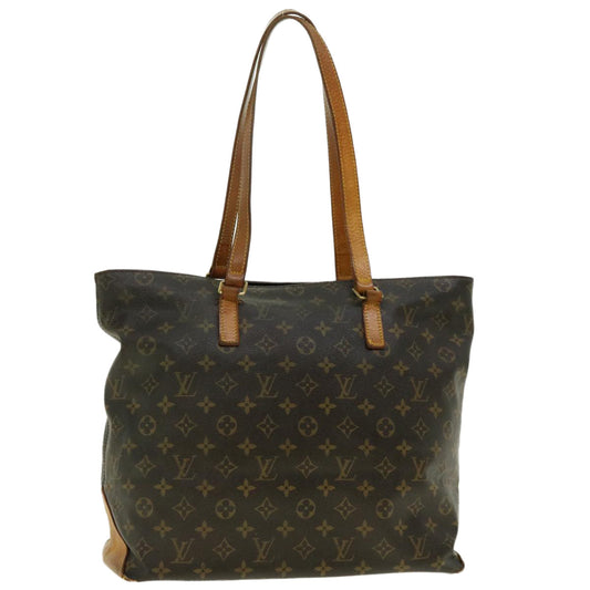 LOUIS VUITTON Monogram Cabas Mezzo Tote Bag M51151 LV bs4855