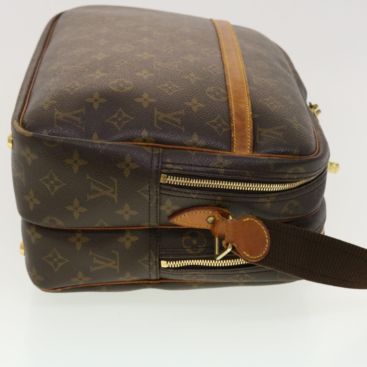 LOUIS VUITTON Monogram Reporter GM Shoulder Bag M45252 LV Auth bs5237