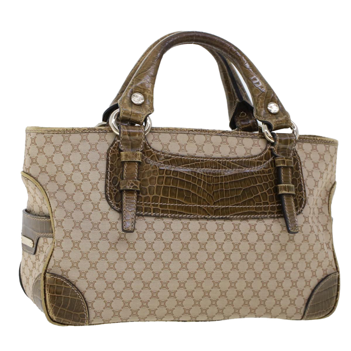 Luxury CELINE Macadam Canvas Boogie Bag Hand Bag Beige WC-ST-0068  5785