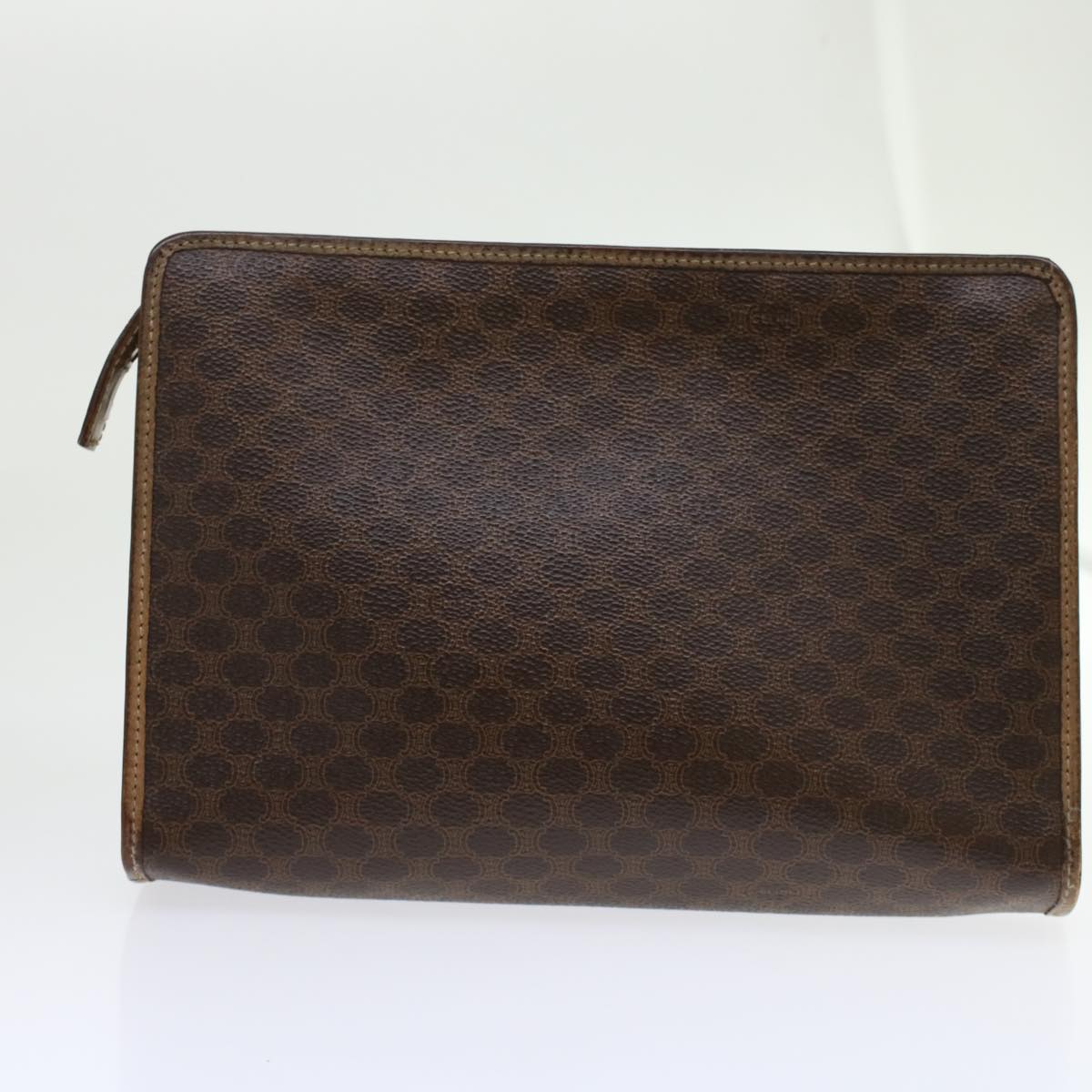 Luxury CELINE Cartier Macadam Canvas Clutch Bag Leather 3Set Wine Red Brown  6276