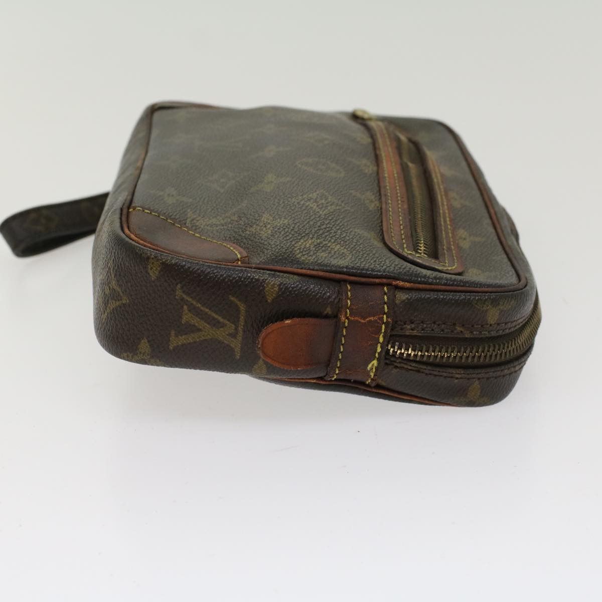 LOUIS VUITTON Monogram Marly Dragonne PM Clutch Bag M51827 LV bs6801