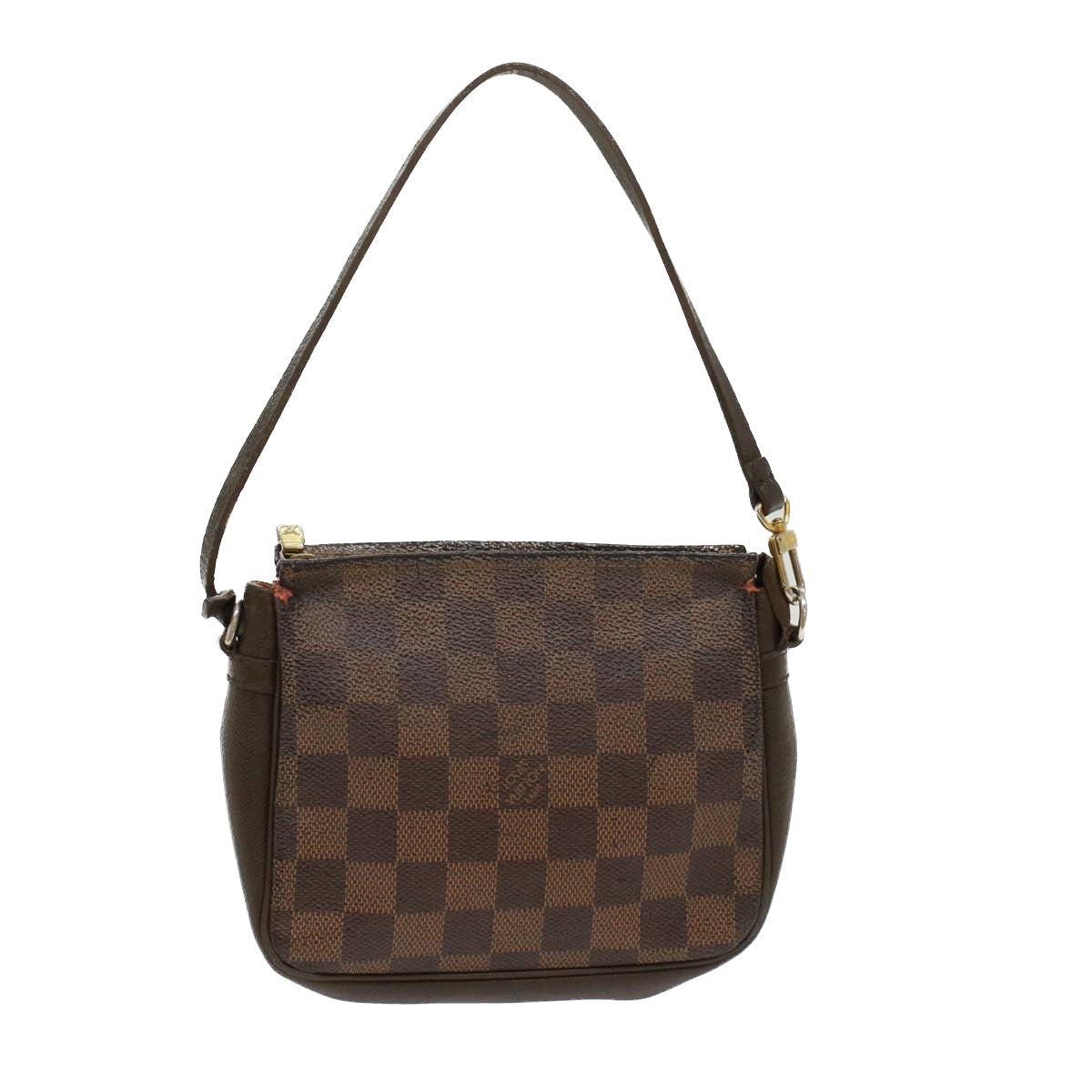 LOUIS VUITTON Damier Ebene Trousse makeup Pouch N51982 LV  bs6838