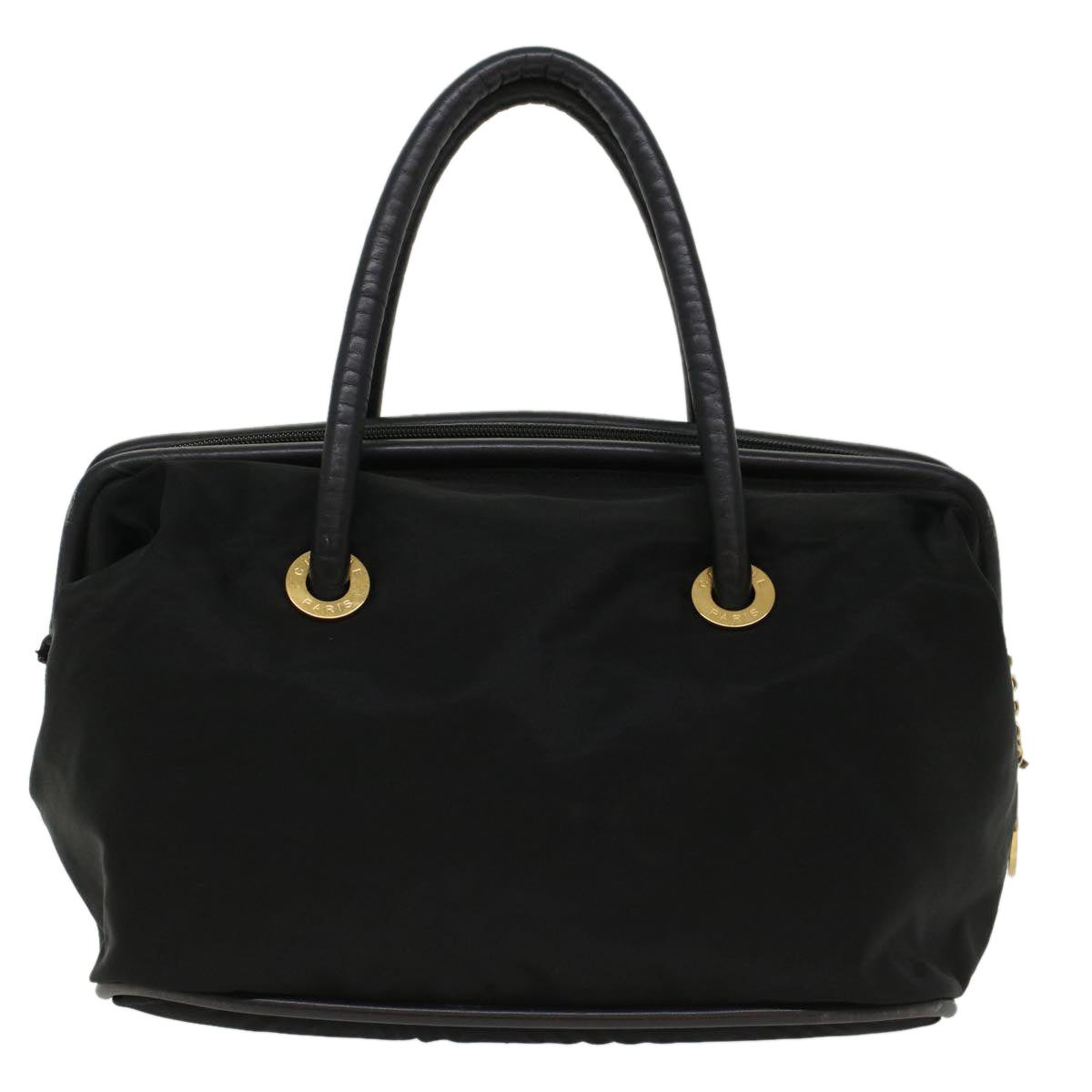 Luxury CELINE Shoulder Bag Nylon Black  6872