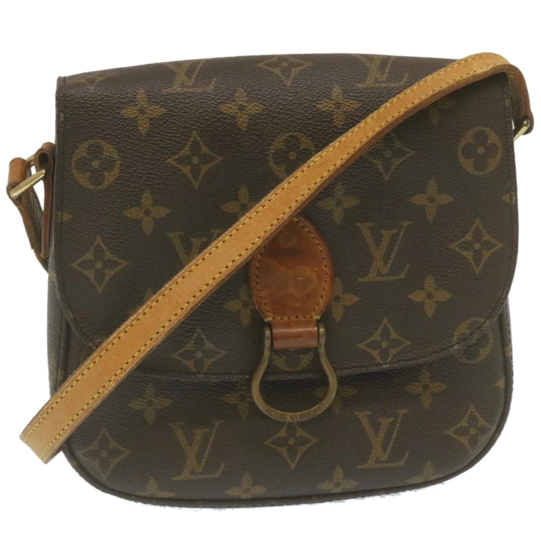 LOUIS VUITTON Monogram Saint Cloud MM Shoulder Bag M51243 LV Auth bs770