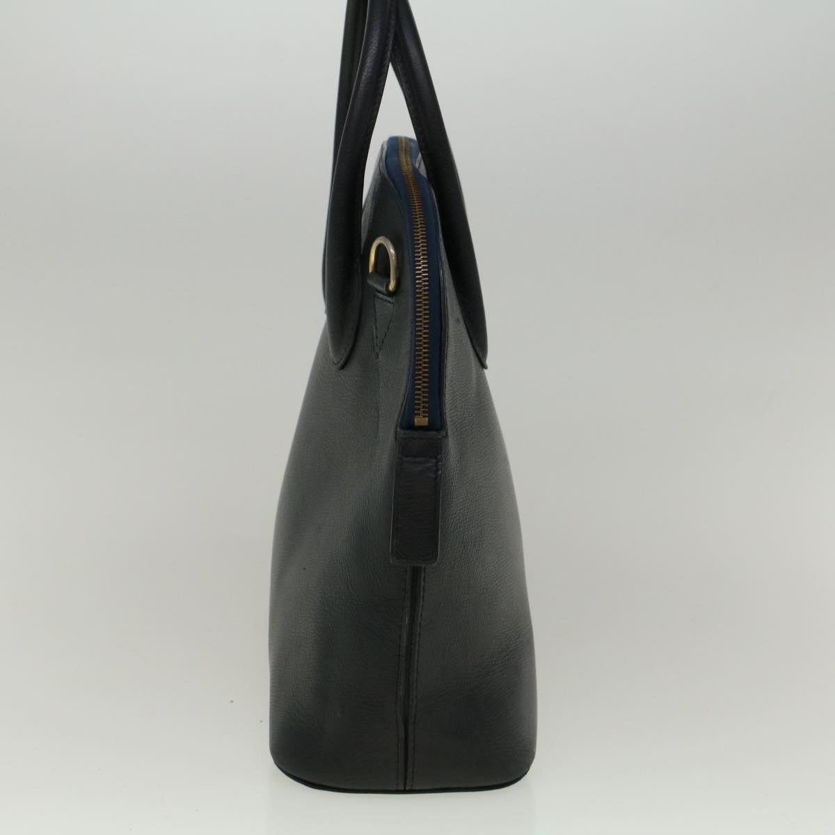 Luxury CELINE Hand Bag Leather Navy  9343