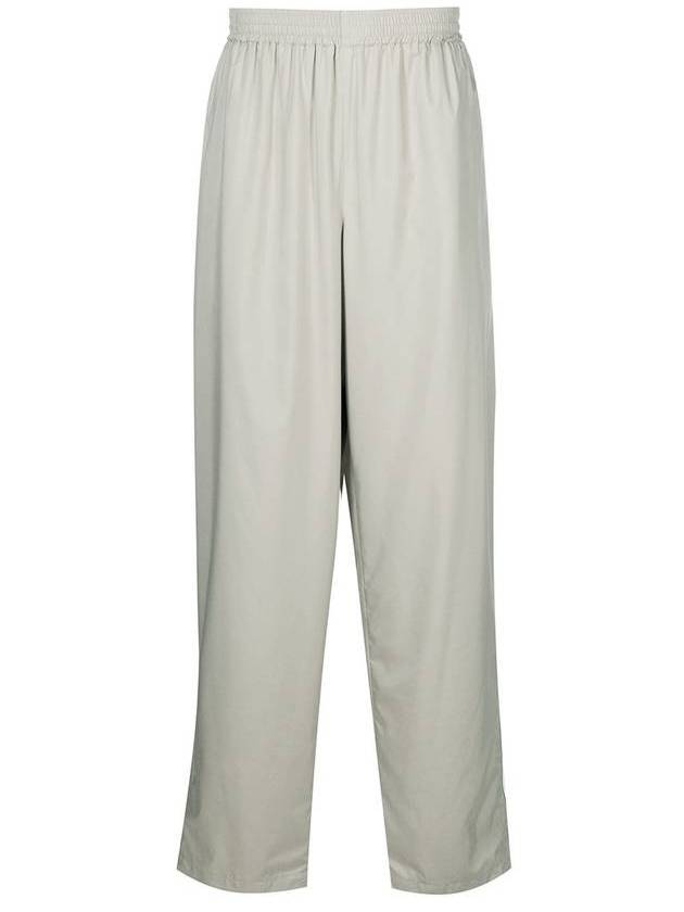 Luxury Balenciaga Trending 2026 Wide Leg Track Pants Beige