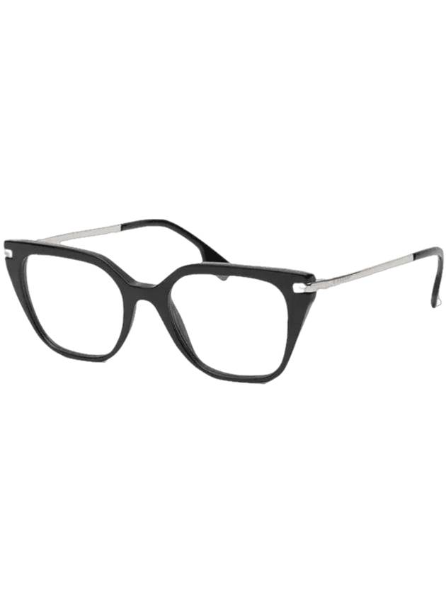 Luxury Burberry Eyewear Square Eyeglasses Black