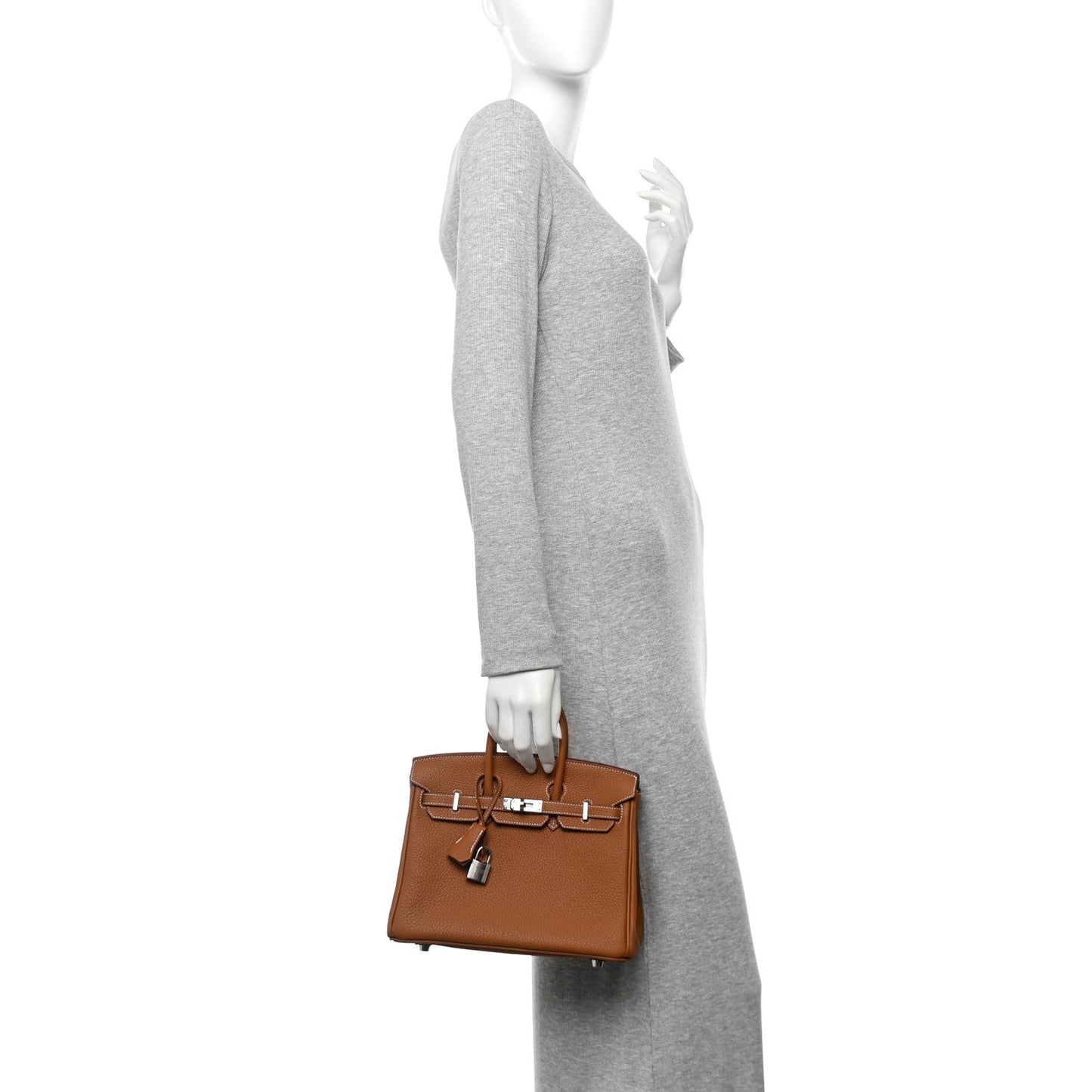 Hermes Togo Birkin 25 Gold