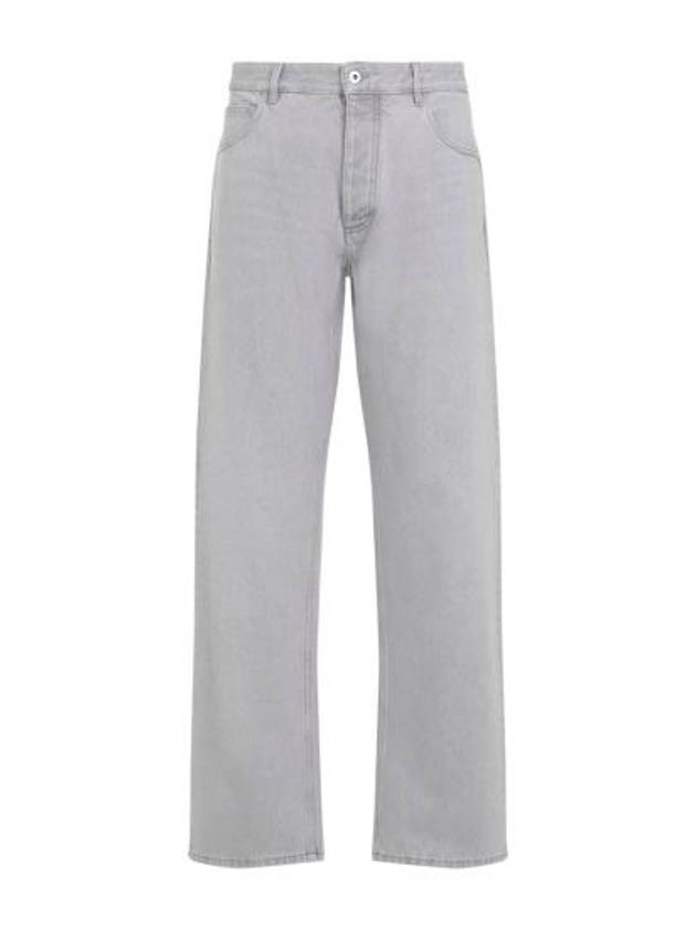 Luxury Bottega Veneta Straight Jean Grey