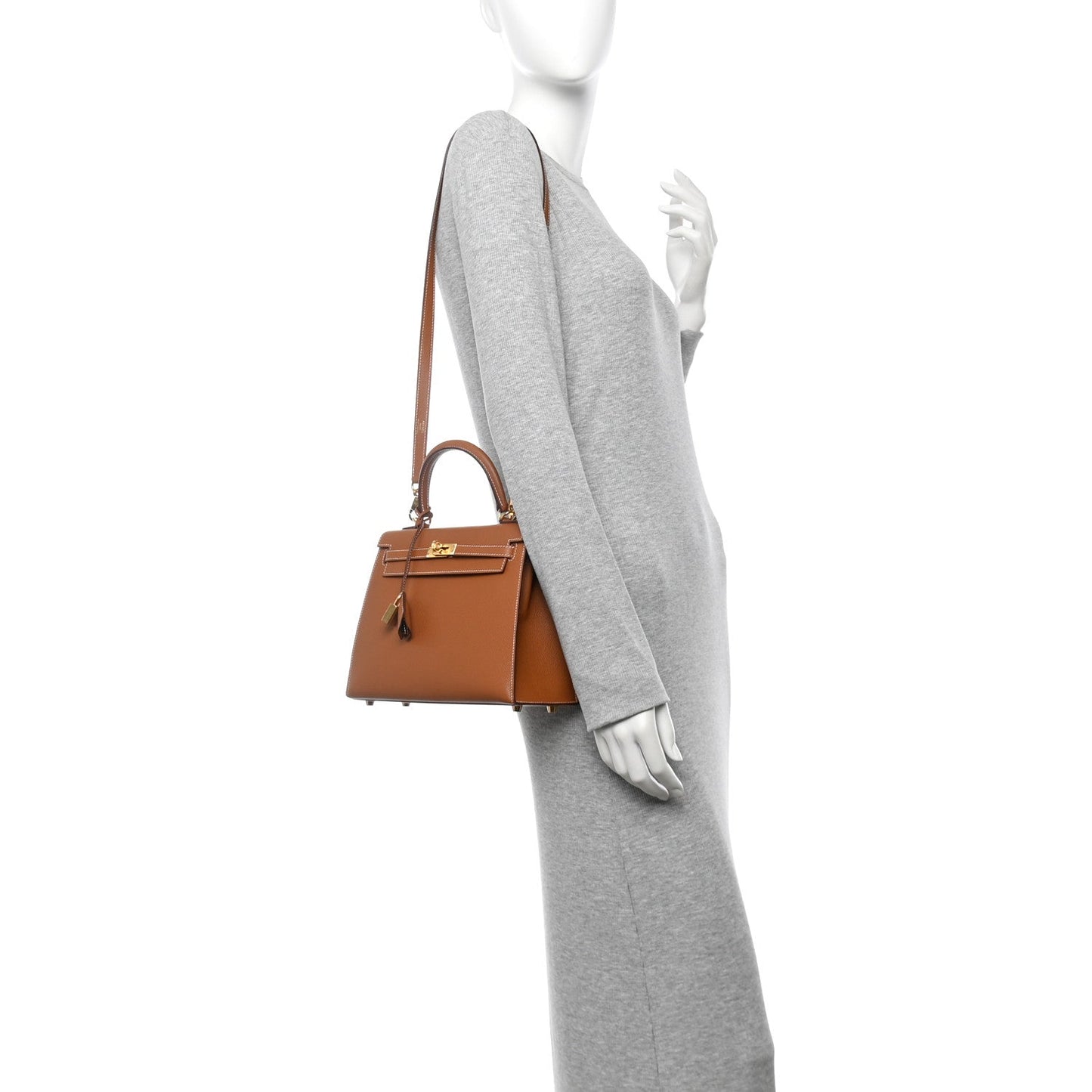 Hermes Epsom Kelly Sellier 25 Gold