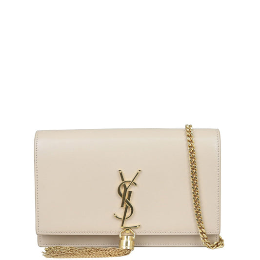 Saint Laurent Kate Tassel Chain Wallet