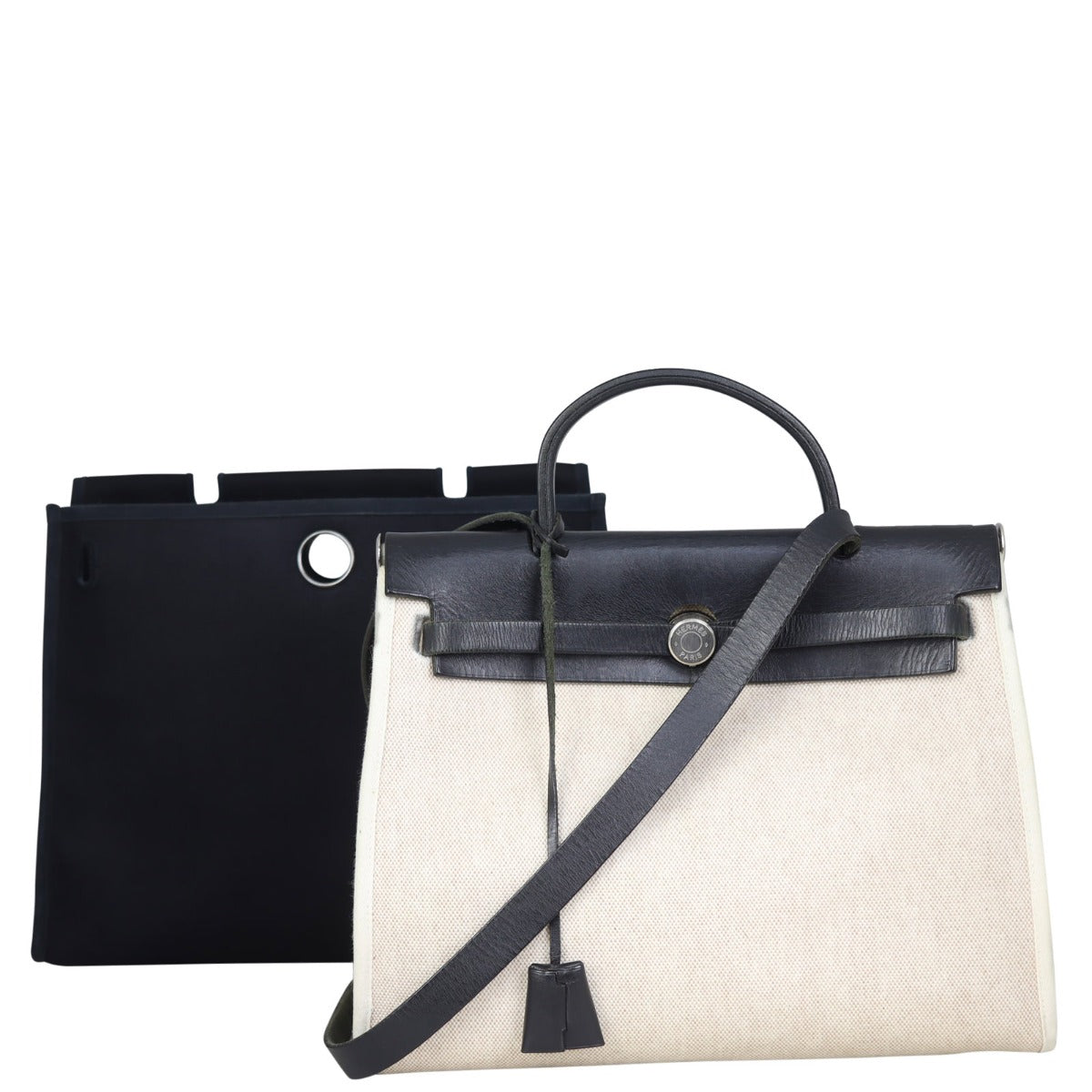 Hermes Herbag Toile PM