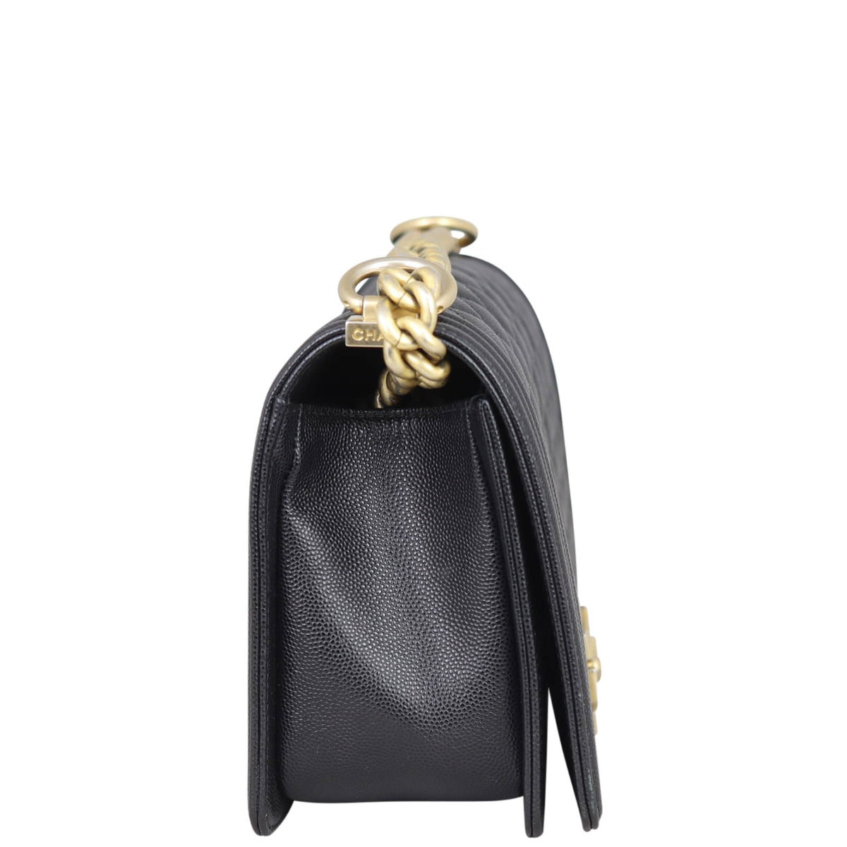 Chanel Boy Old Medium | Black 27 Series