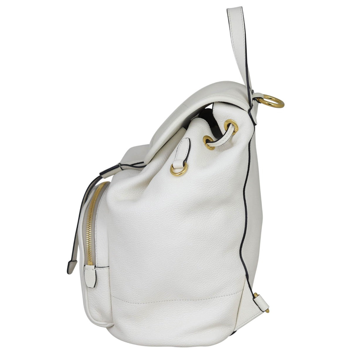 Prada Vitello Daino Convertible Strap Backpack