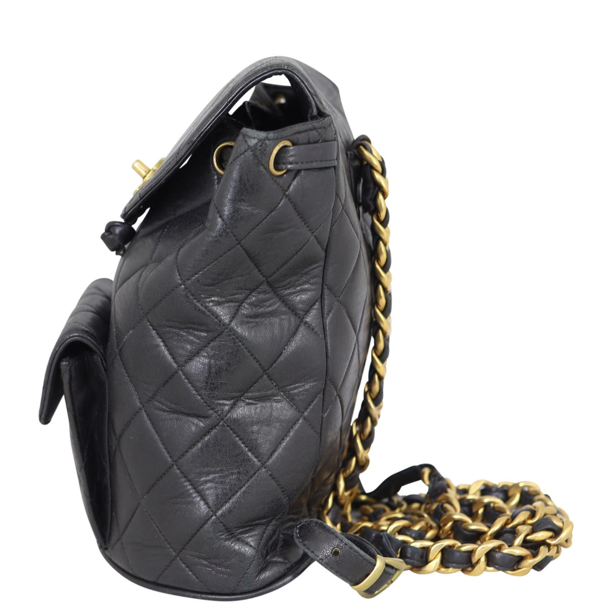 Chanel Duma Quilted Backpack Vintage | Lambskin