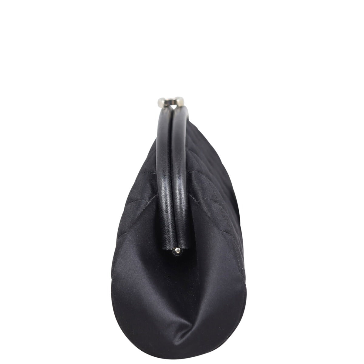 Chanel Satin Timeless Kisslock Clutch