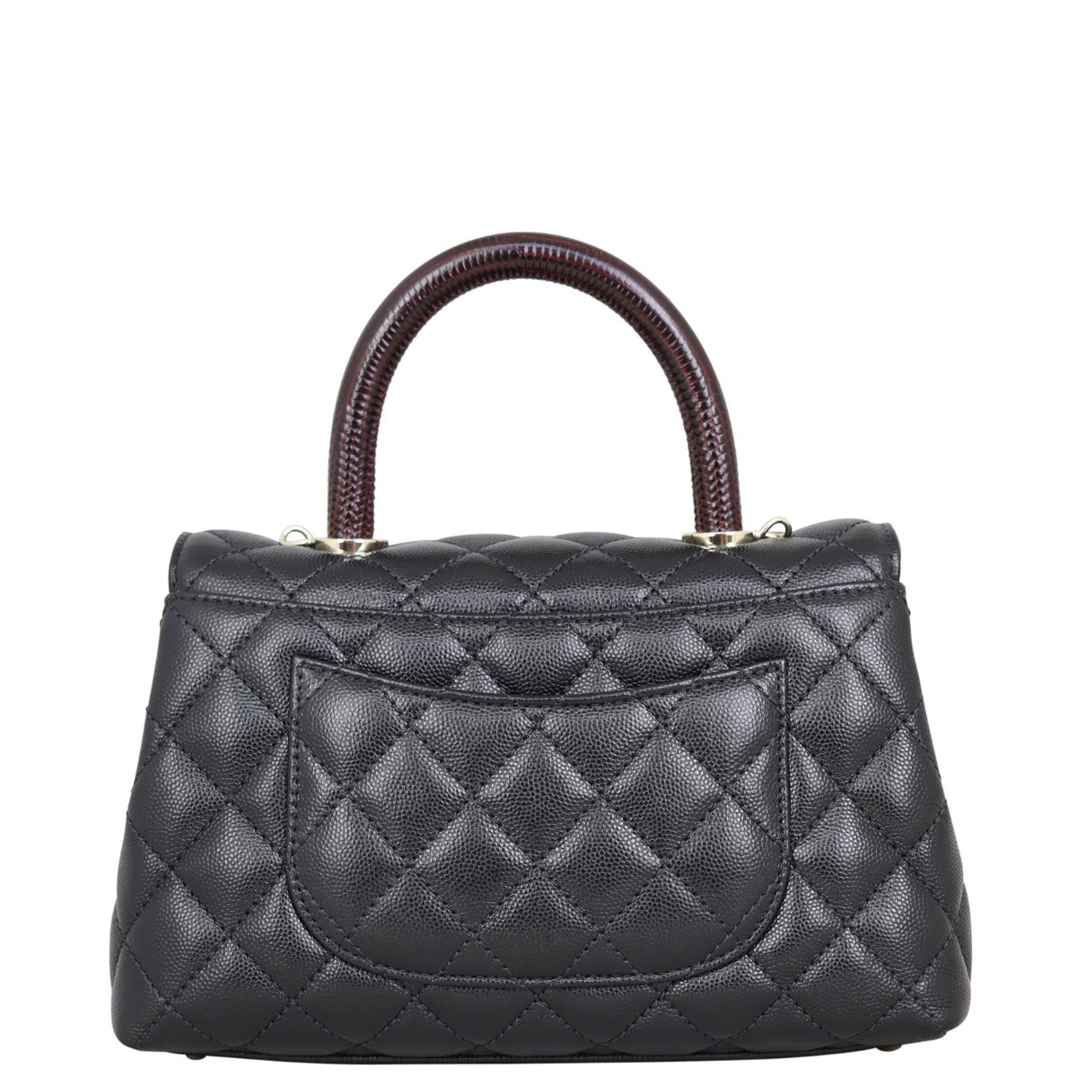 Chanel Coco Top Handle Mini Bag | Black