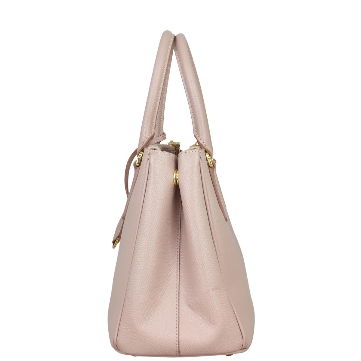 Prada Saffiano Lux Galleria Double Zip Tote Small