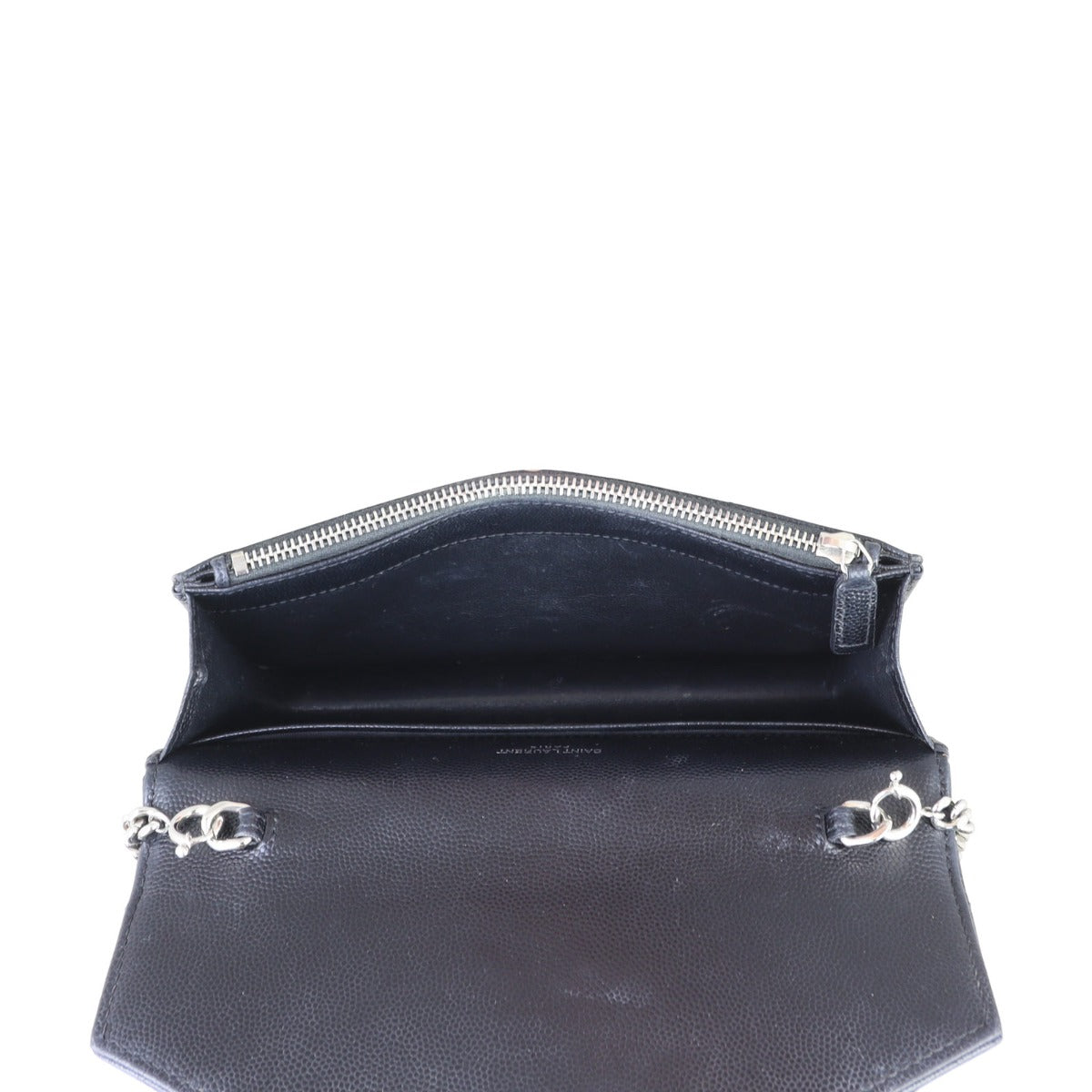 Saint Laurent Monogram Envelope Chain Wallet