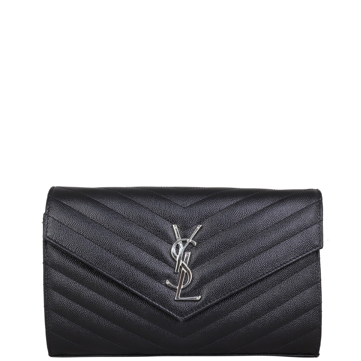 Saint Laurent Monogram Envelope Chain Wallet