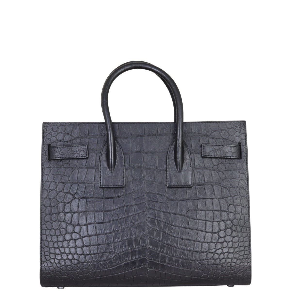 Saint Laurent Sac de Jour Small Croc-Embossed