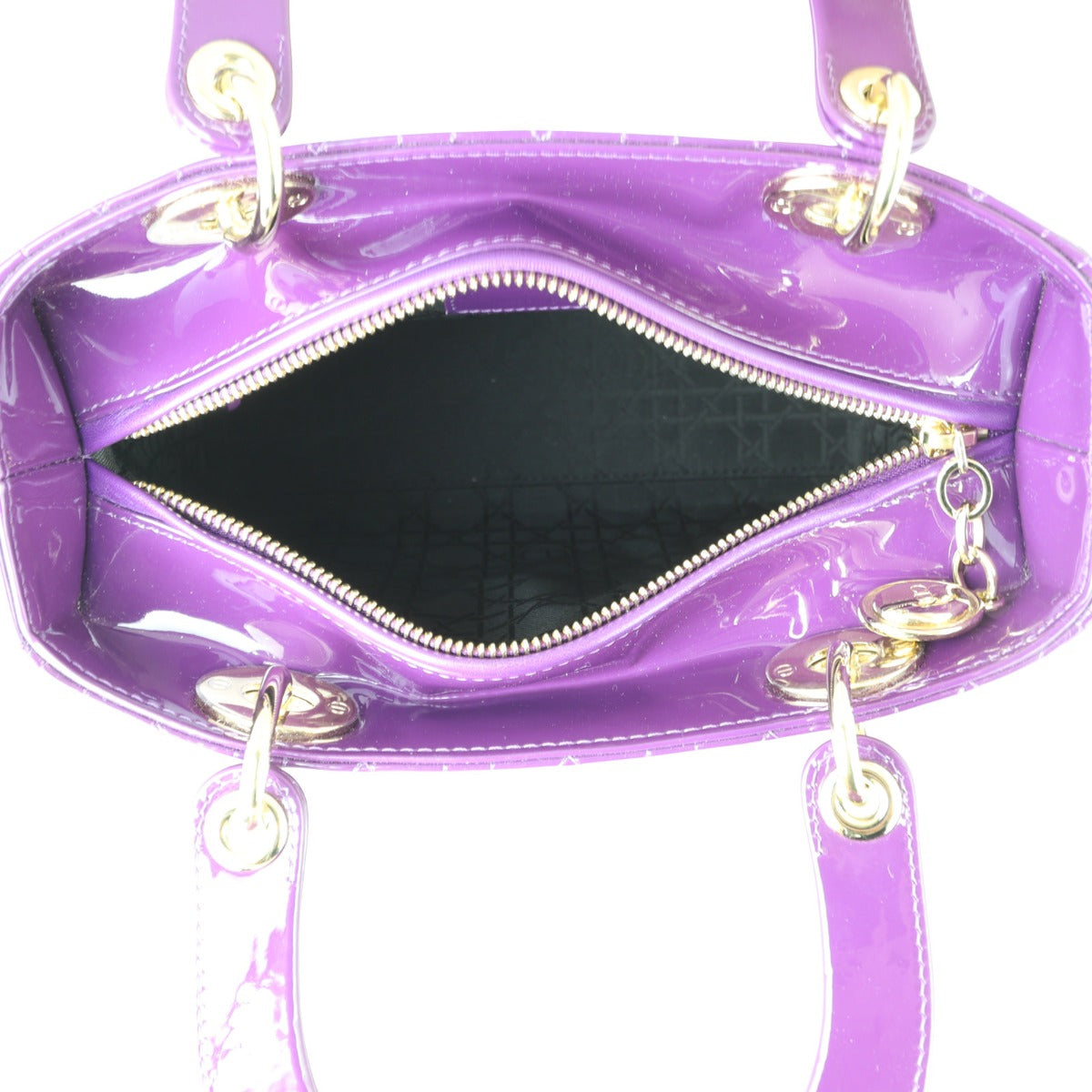 Dior Lady Dior Medium Patent