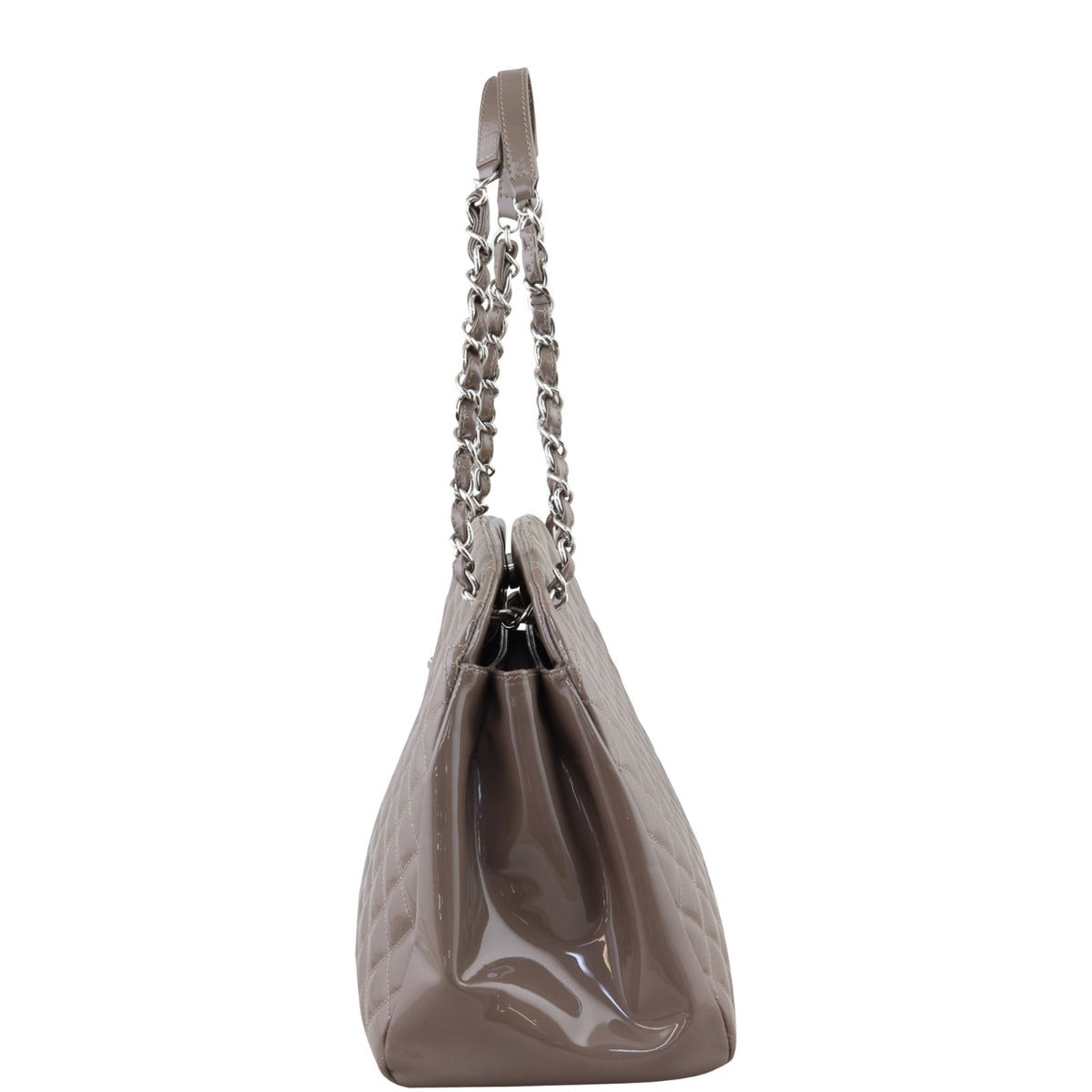 Chanel Mademoiselle Bowler Bag Large | Taupe