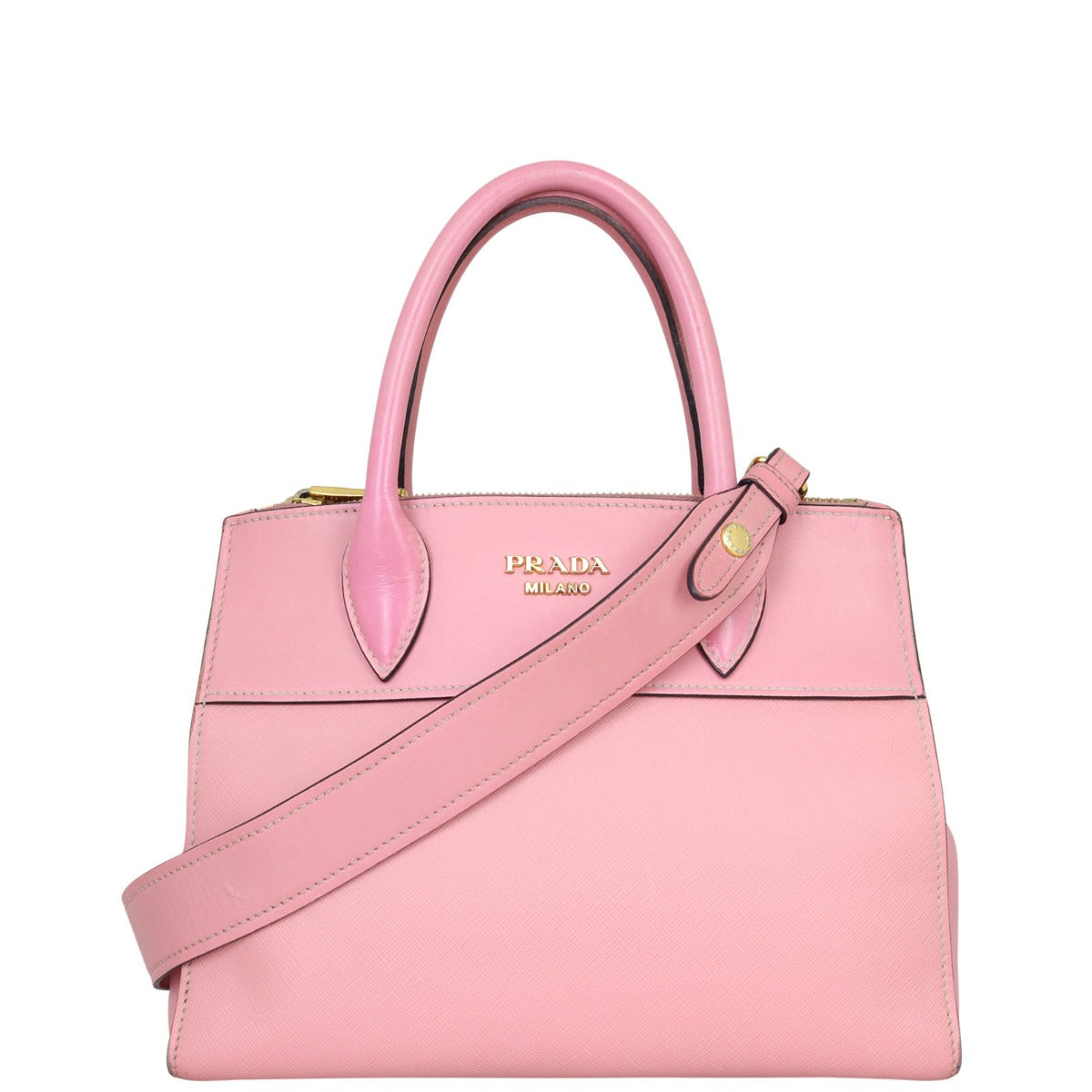 Prada Saffiano City Calf Esplanade Small
