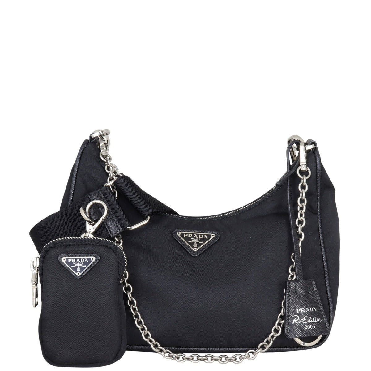 Prada Re-Edition 2005 Tessuto Shoulder Bag