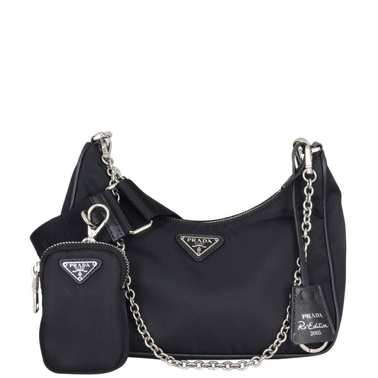 Prada Re-Edition 2005 Tessuto Shoulder Bag