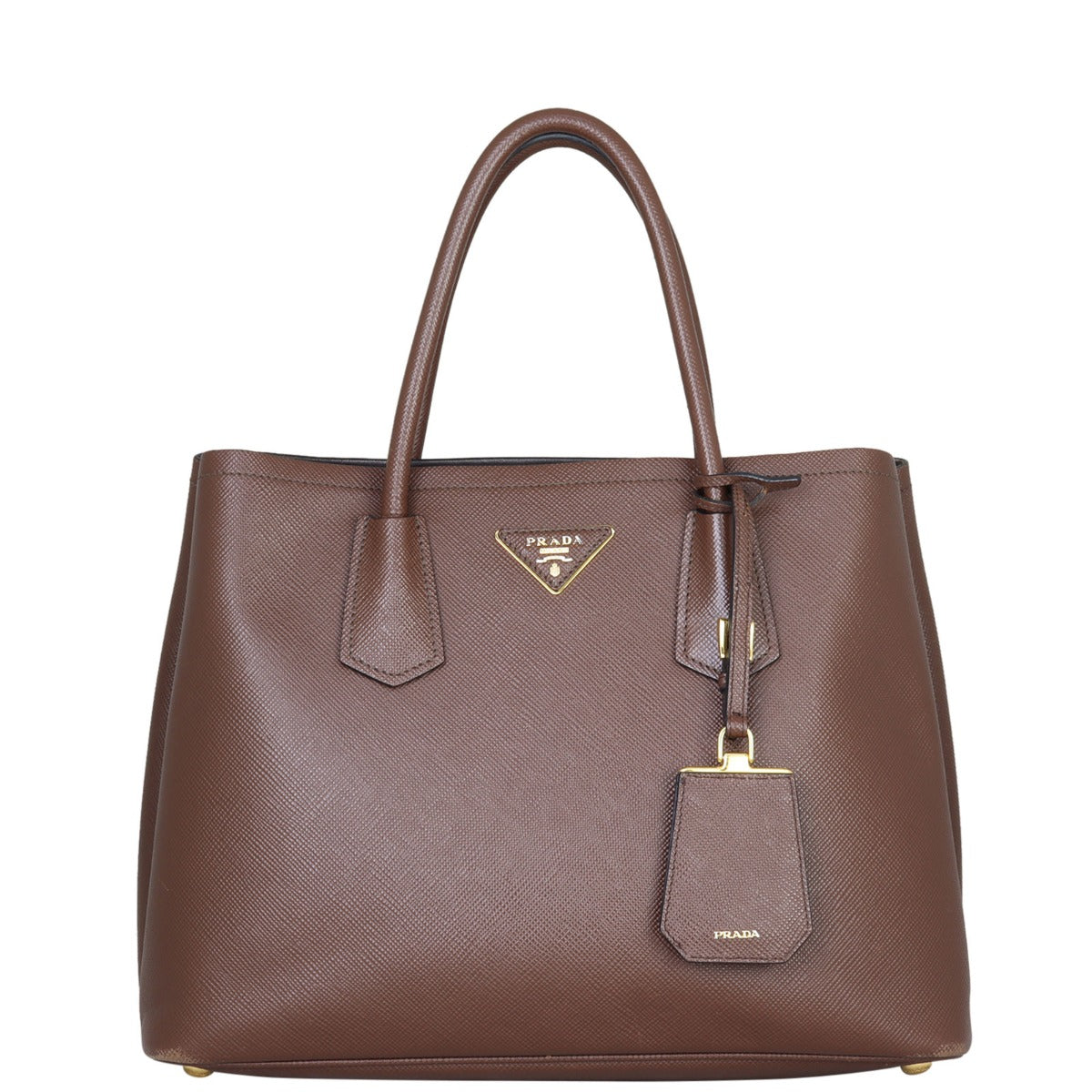 Prada Saffiano Cuir Double Bag Medium